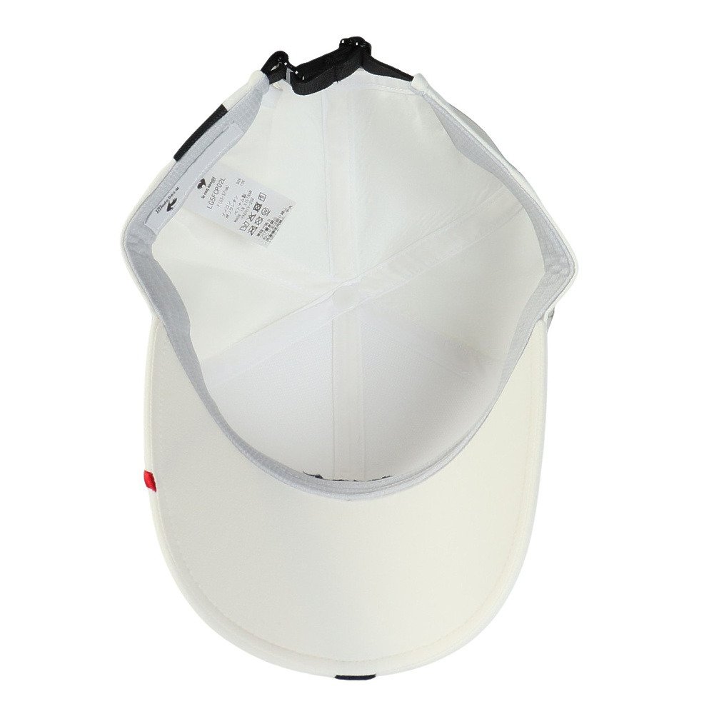 ルコックスポルティフ（lecoqsportif）（レディース）ゴルフ 吸汗速乾 撥水 キャップ LG5FCP02L WH00