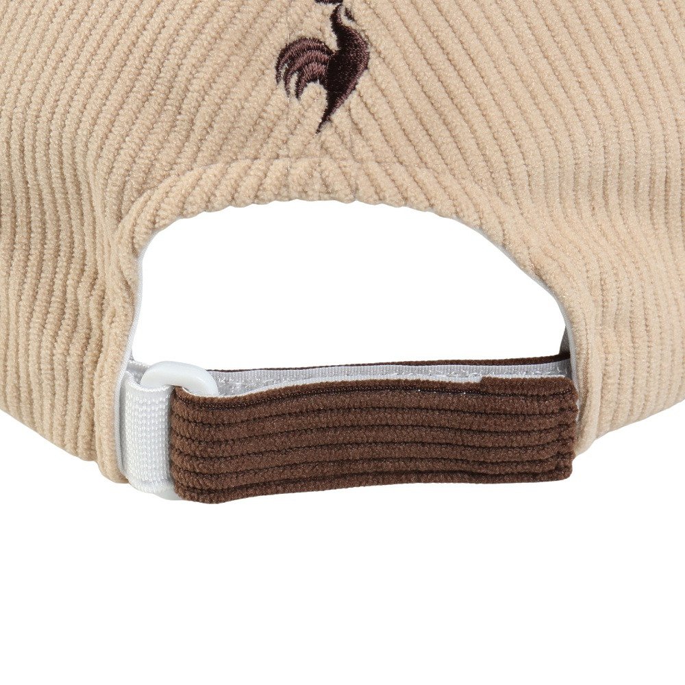 ルコックスポルティフ（lecoqsportif）（レディース）ゴルフ 帽子 コーデュロイキャップ LG5FCP03L BG00