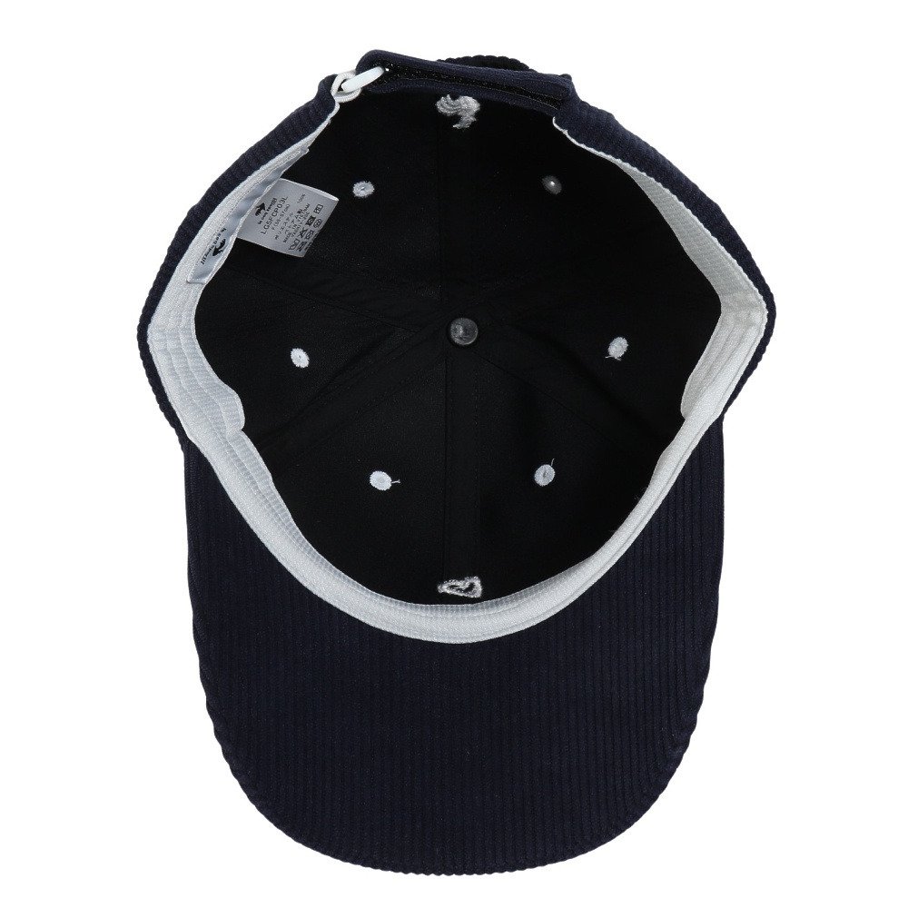 ルコックスポルティフ（lecoqsportif）（レディース）ゴルフ 帽子 コーデュロイキャップ LG5FCP03L NV00