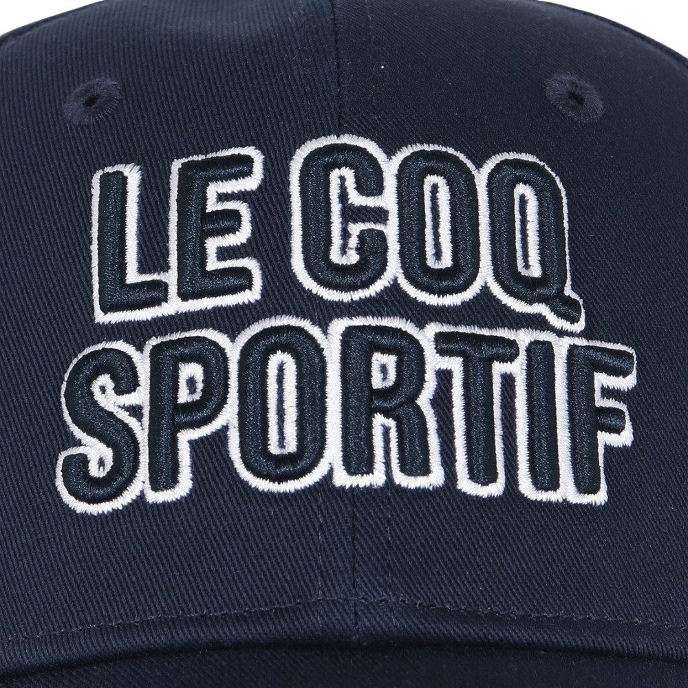 ルコックスポルティフ（lecoqsportif）（レディース）ゴルフ 定番 ロゴキャップ LG5SCP00L NV00