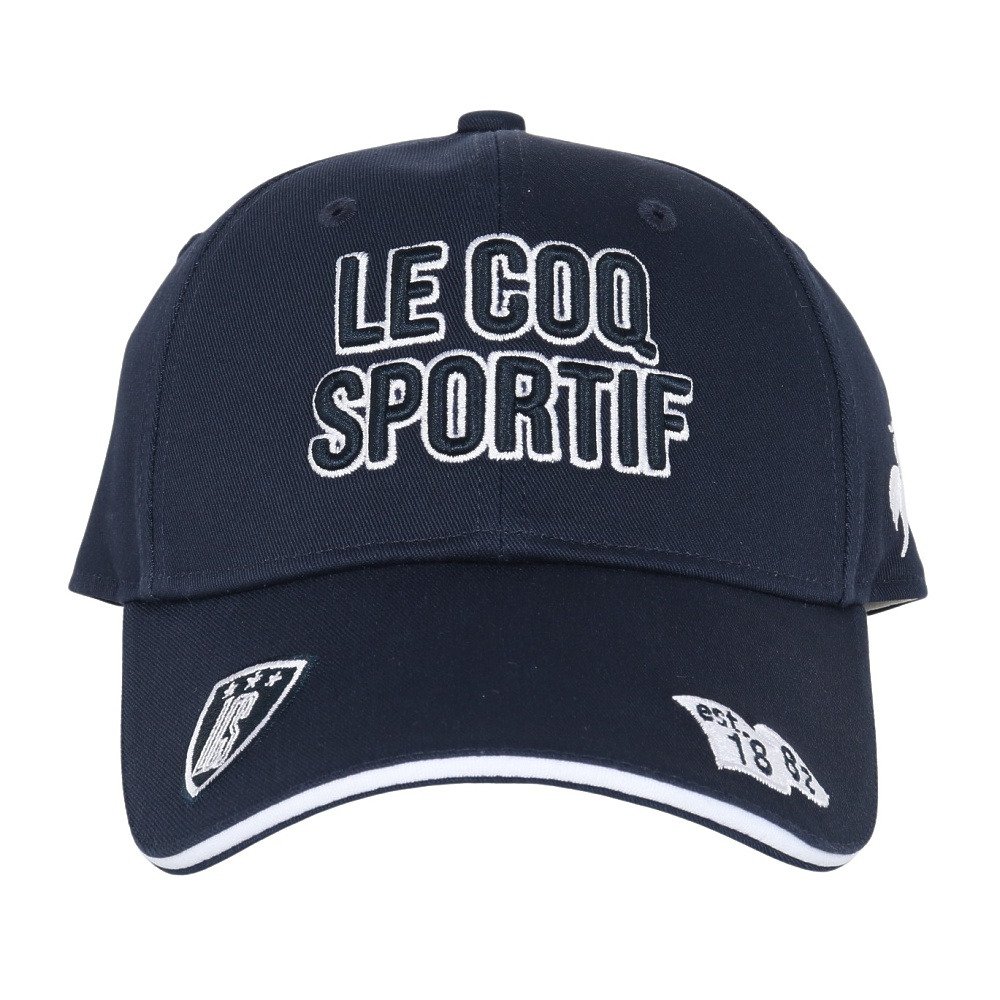 ルコックスポルティフ（lecoqsportif）（レディース）ゴルフ 定番 ロゴキャップ LG5SCP00L NV00