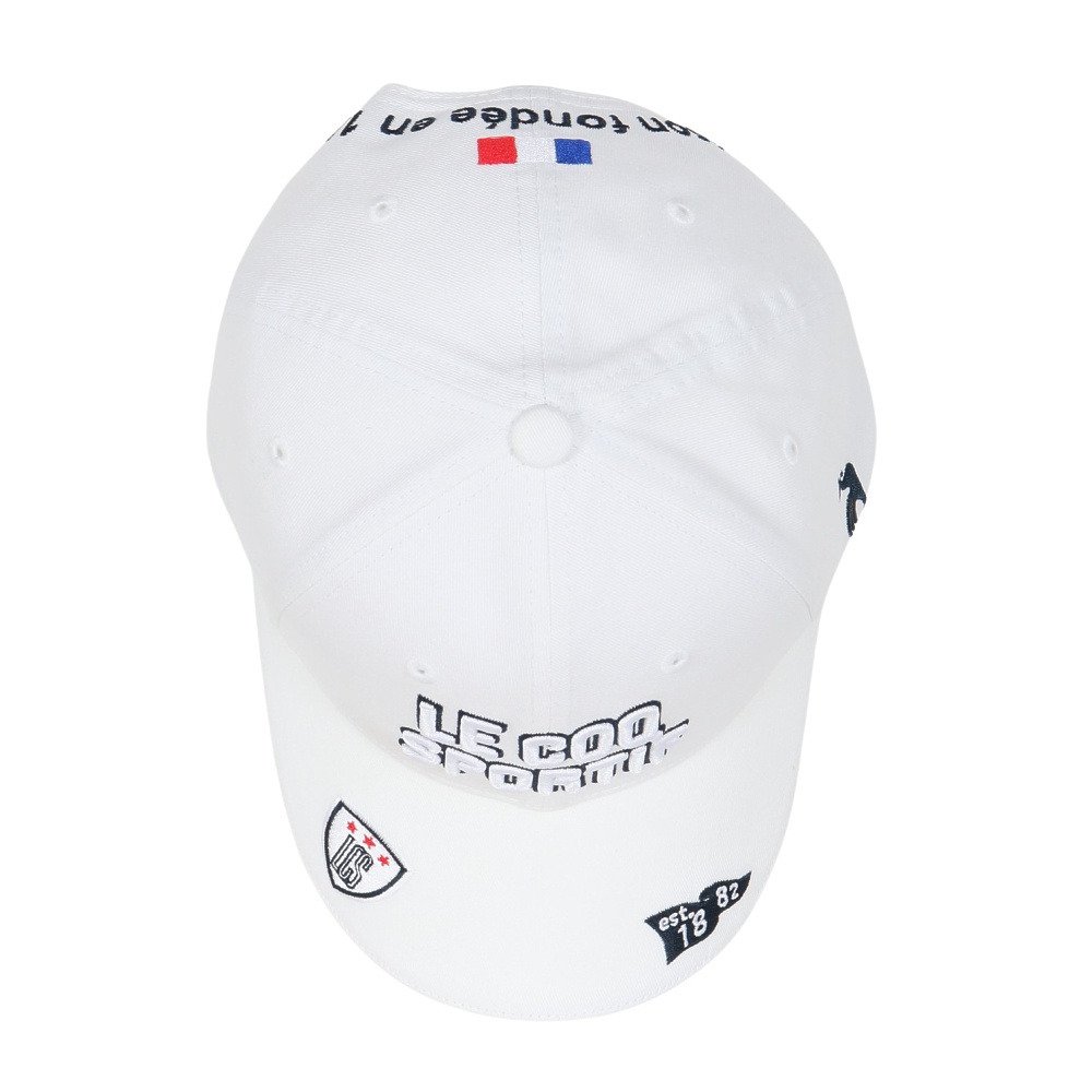 ルコックスポルティフ（lecoqsportif）（レディース）帽子 ゴルフ 定番 ロゴキャップ LG5SCP00L WH01
