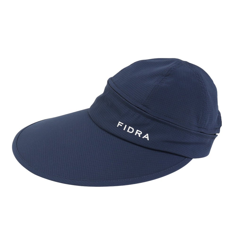 フィドラ（FIDRA）（レディース）ゴルフ 2WAYバイザー つば広キャップ FD5VWA36 NVY
