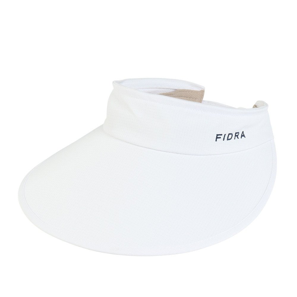 フィドラ（FIDRA）（レディース）ゴルフ 2WAYバイザー つば広キャップ FD5VWA36 WHT