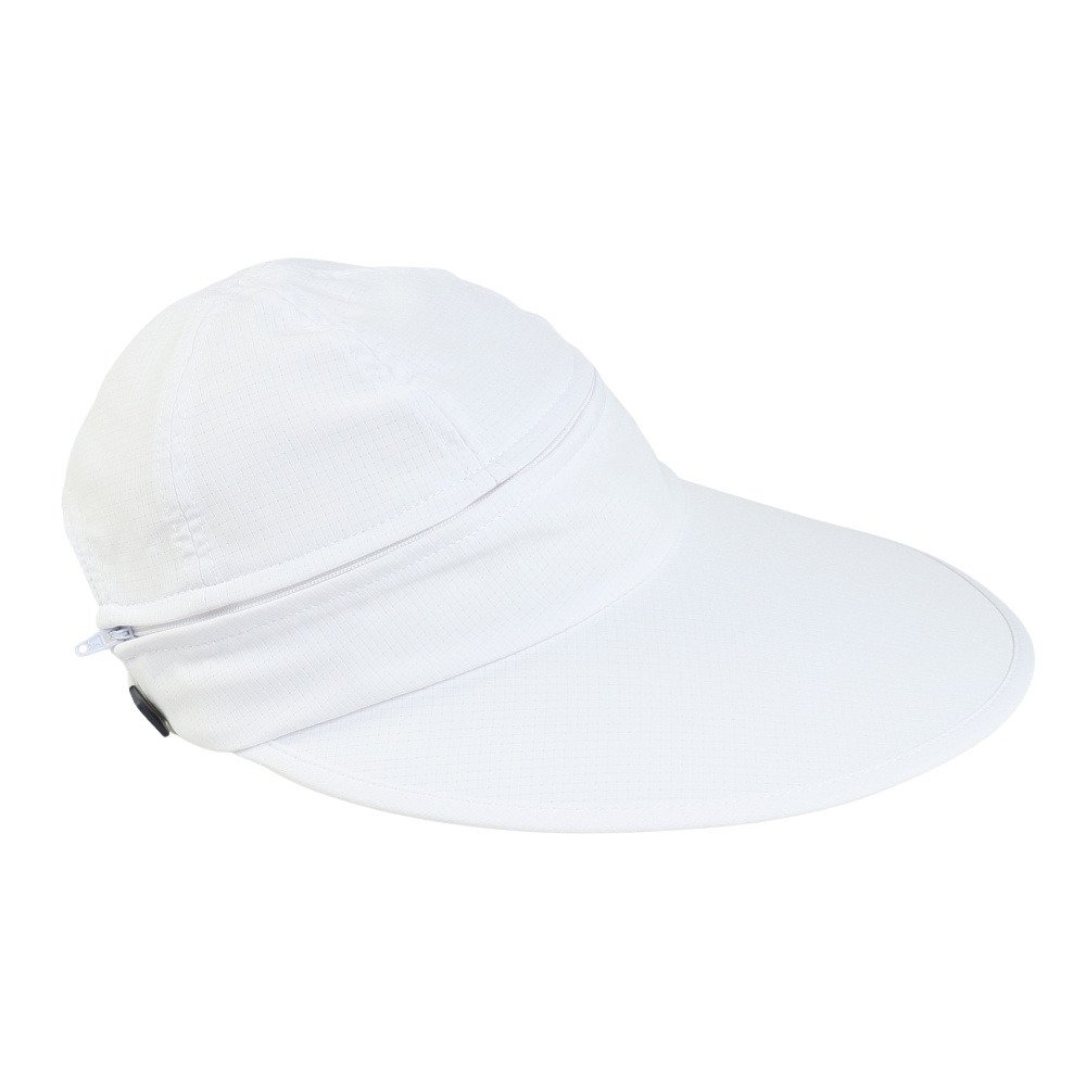 フィドラ（FIDRA）（レディース）ゴルフ 2WAYバイザー つば広キャップ FD5VWA36 WHT