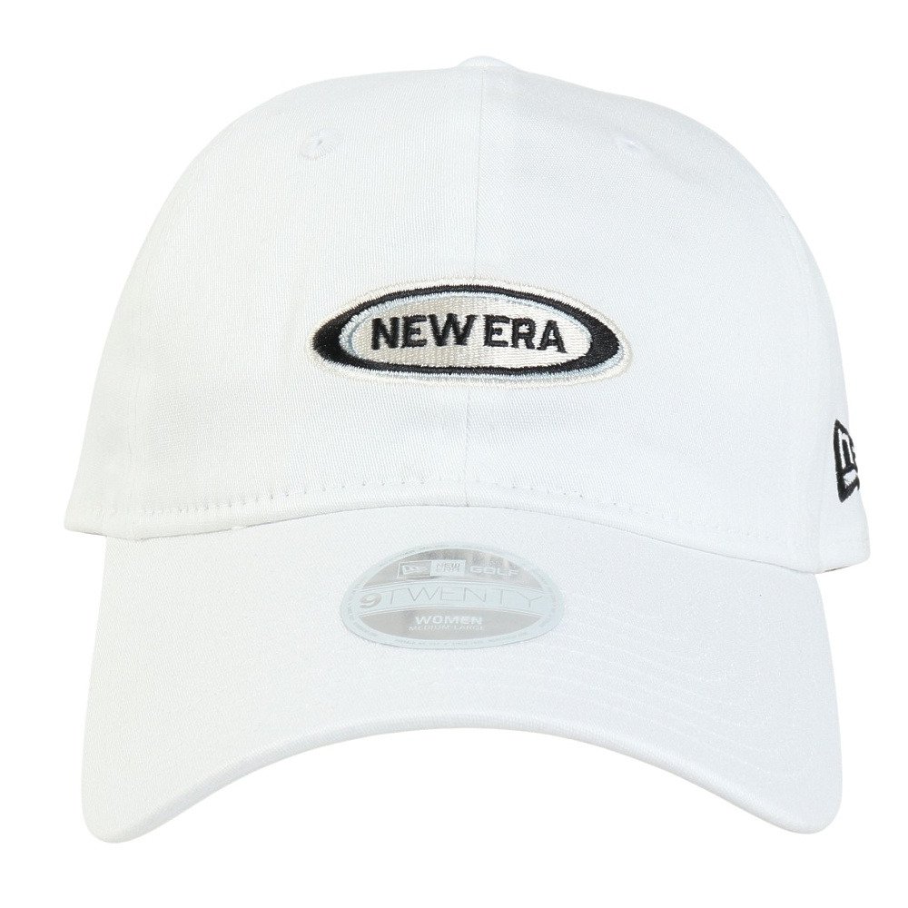 ニューエラ（NEW ERA）（メンズ、レディース）ゴルフ 帽子 9TWENTY ロングバイザー ストレッチコットン ウォッシャブル ホワイト 14747136