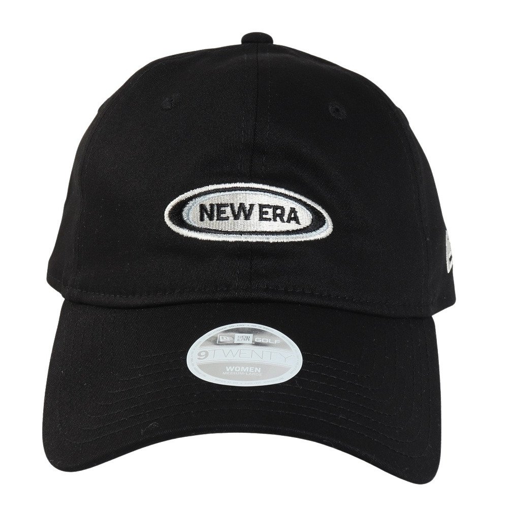 ニューエラ（NEW ERA）（メンズ、レディース）ゴルフ 帽子 9TWENTY ロングバイザー ストレッチコットン ウォッシャブル ブラック 14747138