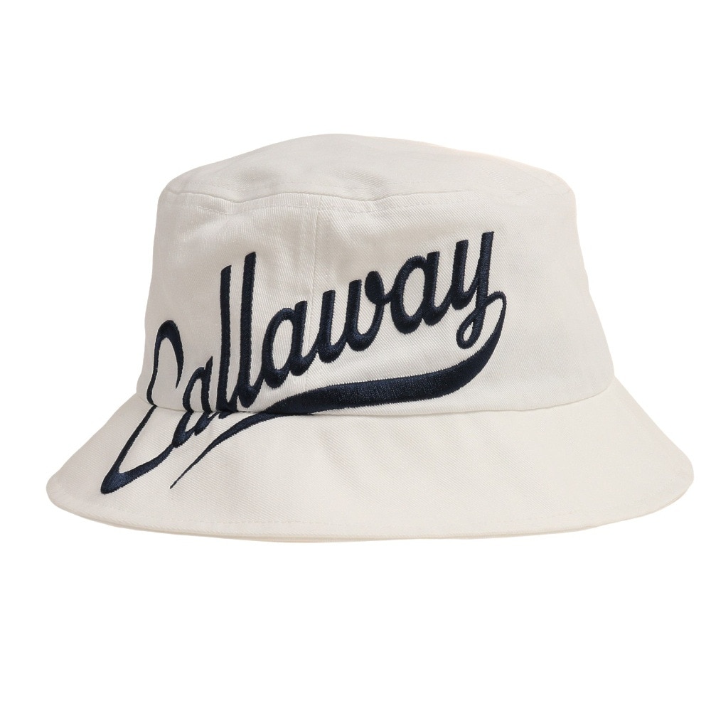 キャロウェイ（CALLAWAY）（レディース）ゴルフ ロゴ刺繍 バケットハット C23191205-1030