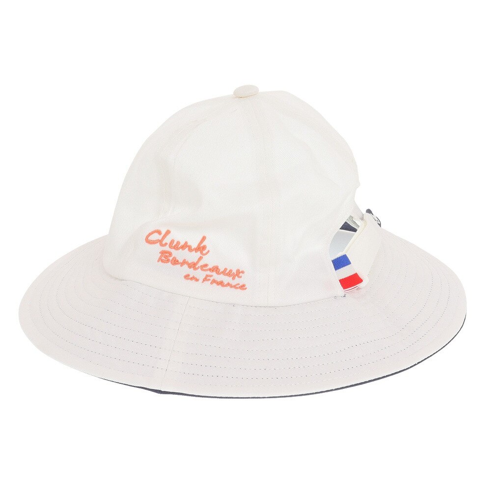クランク（CLUNK）（レディース）ゴルフ 吸汗 速乾 接触冷感 ポニーテールハット CL5PWB11 WHT