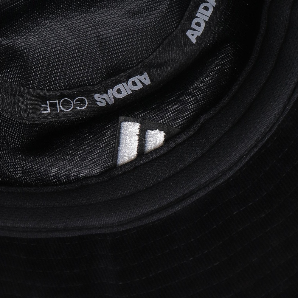 アディダス（adidas）（レディース）ゴルフ 吸湿 コーデュロイ バケットハット MMS80-IB0448BK