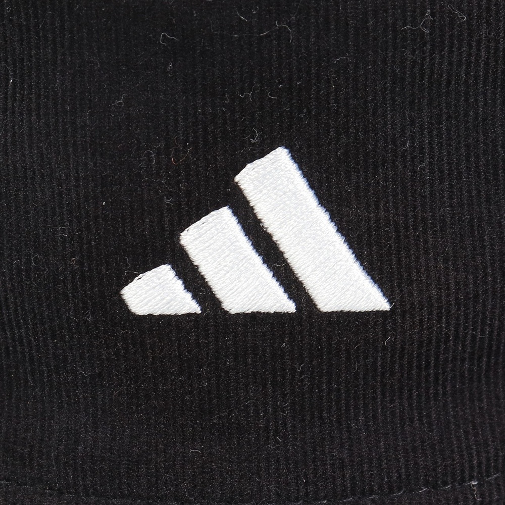 アディダス（adidas）（レディース）ゴルフ 吸湿 コーデュロイ バケットハット MMS80-IB0448BK