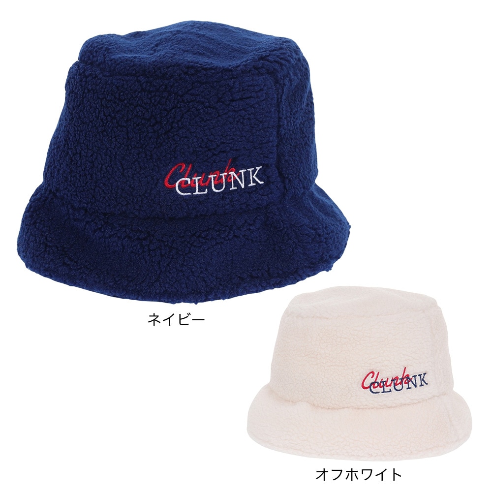 クランク（CLUNK）（レディース）ゴルフ シープボア バケットハット CL5QWB28 WHT