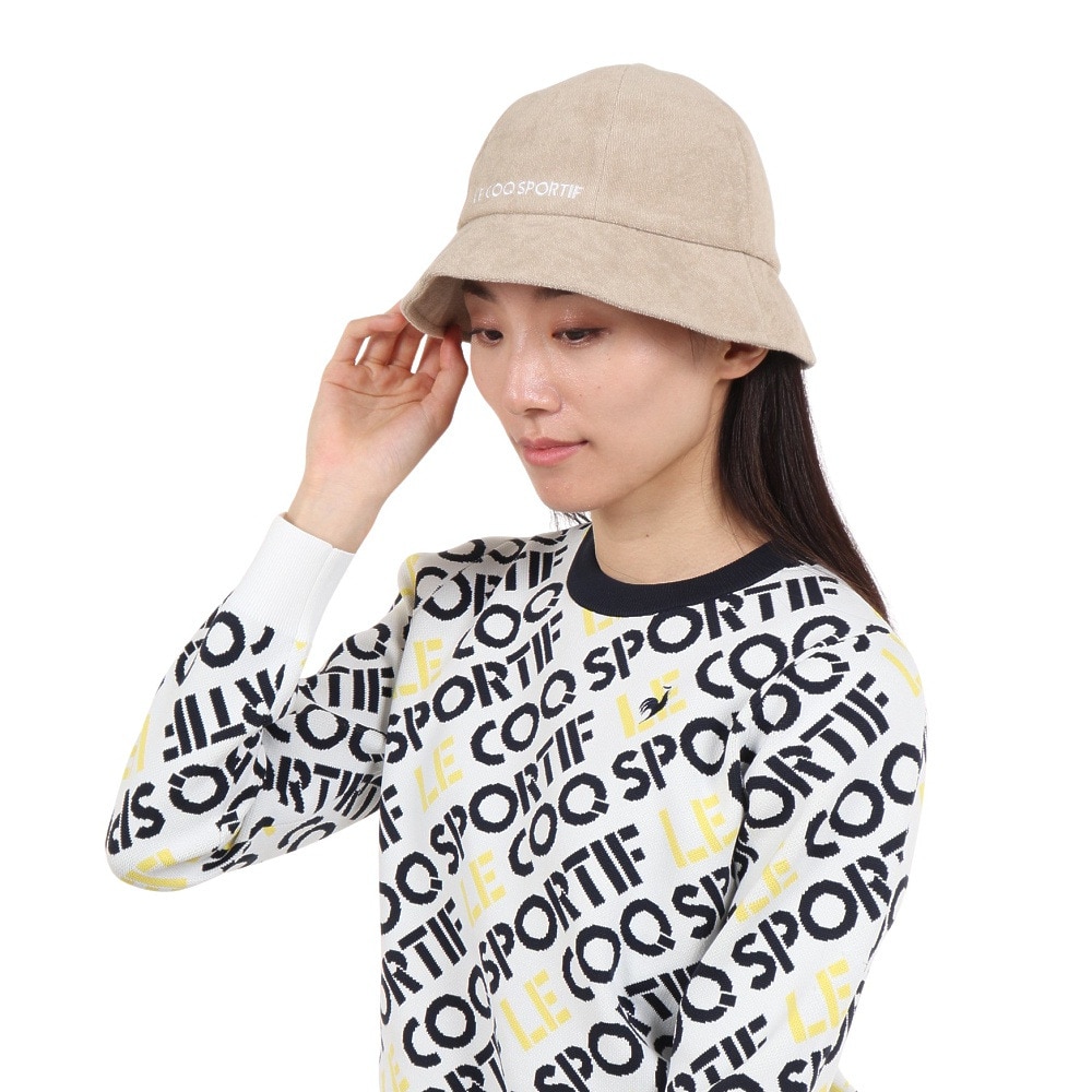ルコックスポルティフ（lecoqsportif）（レディース）ゴルフ 帽子 メトロハット QGCWJC70 BG00