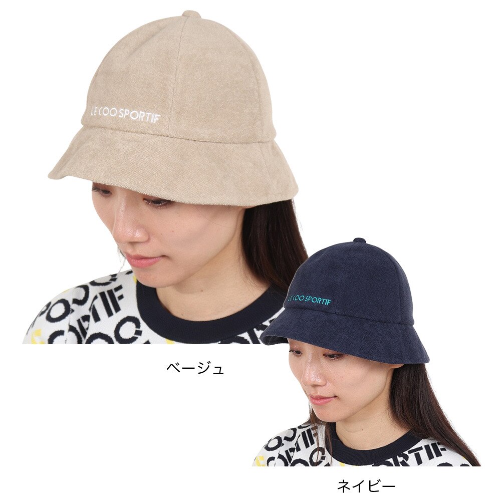 ルコックスポルティフ（lecoqsportif）（レディース）ゴルフ 帽子 メトロハット QGCWJC70 NV00