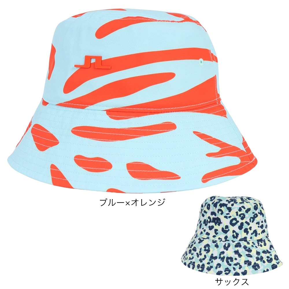 J.LINDEBERG（レディース）ゴルフ Rosa Print バケットハット 073-51460-092