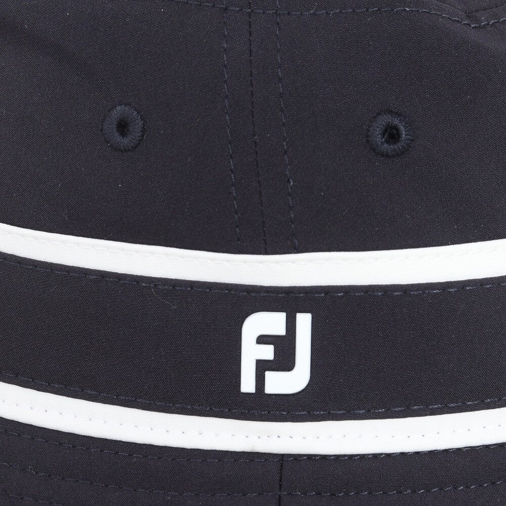 フットジョイ（FOOT JOY）（レディース）ゴルフ 撥水 バケットハット NV FH24WWBK-4N