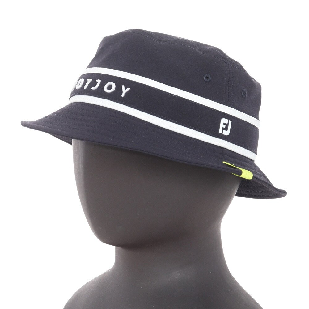 フットジョイ（FOOT JOY）（レディース）ゴルフ 撥水 バケットハット NV FH24WWBK-4N