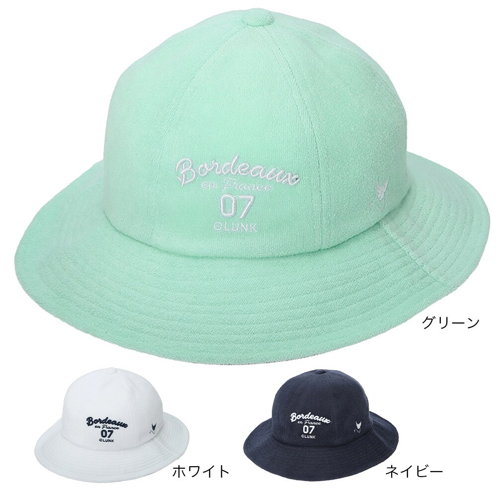 クランク（CLUNK）（レディース）ゴルフ パイルハット CL5RWB17 WHT