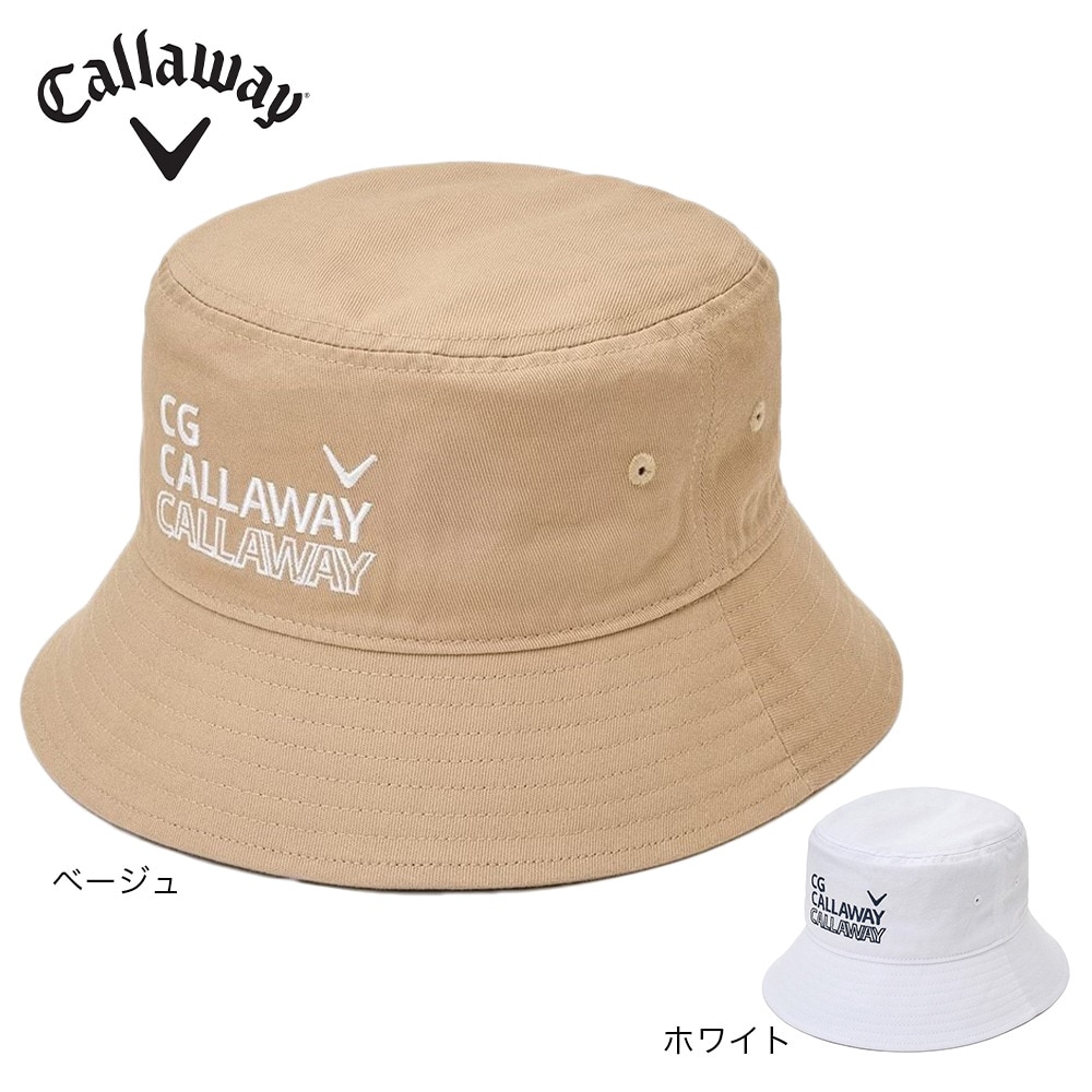 キャロウェイ（CALLAWAY）（レディース）ゴルフ バケットハット C24191216-1040