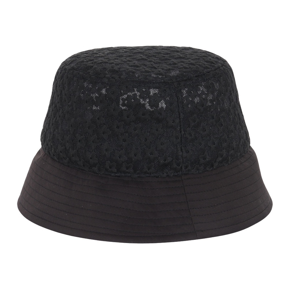 トミーアーマー（Tommy Armour）（レディース）ゴルフ 吸汗速乾 レースバケットハット TAST24S080010 BLK