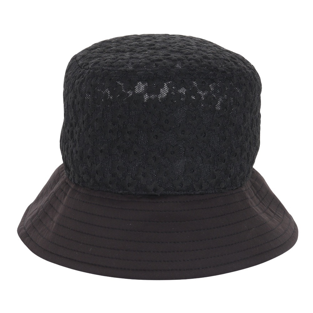 トミーアーマー（Tommy Armour）（レディース）ゴルフ 吸汗速乾 レースバケットハット TAST24S080010 BLK