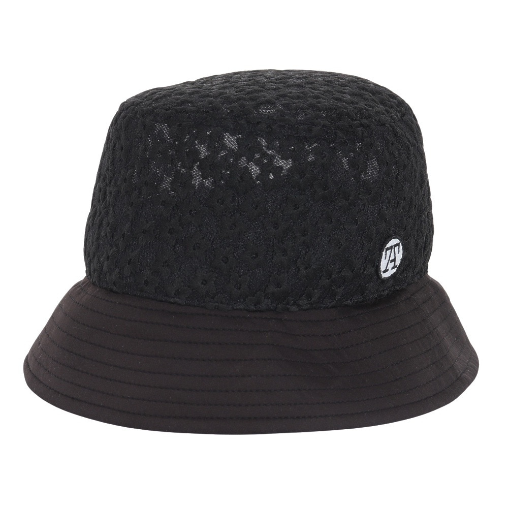 トミーアーマー（Tommy Armour）（レディース）ゴルフ 吸汗速乾 レースバケットハット TAST24S080010 BLK