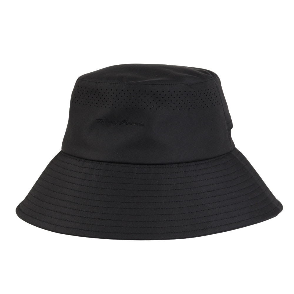 トミーアーマー（Tommy Armour）（レディース）ゴルフ 吸汗速乾 ベンチレーションハット TAST24S080013 BLK
