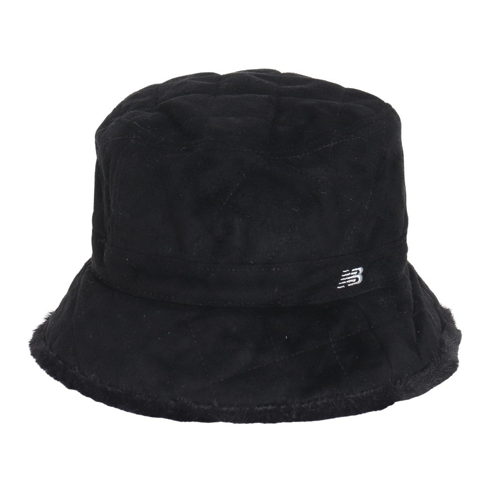 ニューバランス（new balance）（レディース）ゴルフ 吸汗速乾 キルト×フェイクファー バケットハット 012-4287511-010