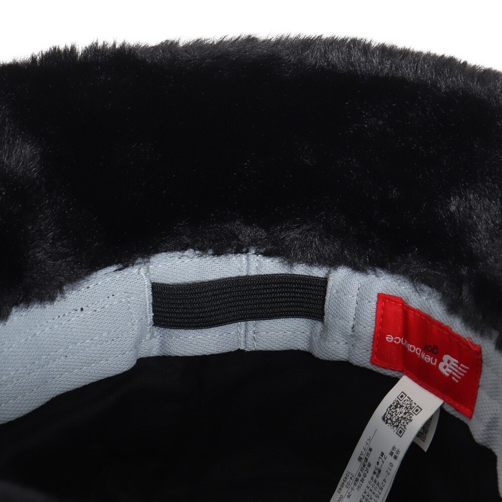 ニューバランス（new balance）（レディース）ゴルフ 吸汗速乾 キルト×フェイクファー バケットハット 012-4287511-010