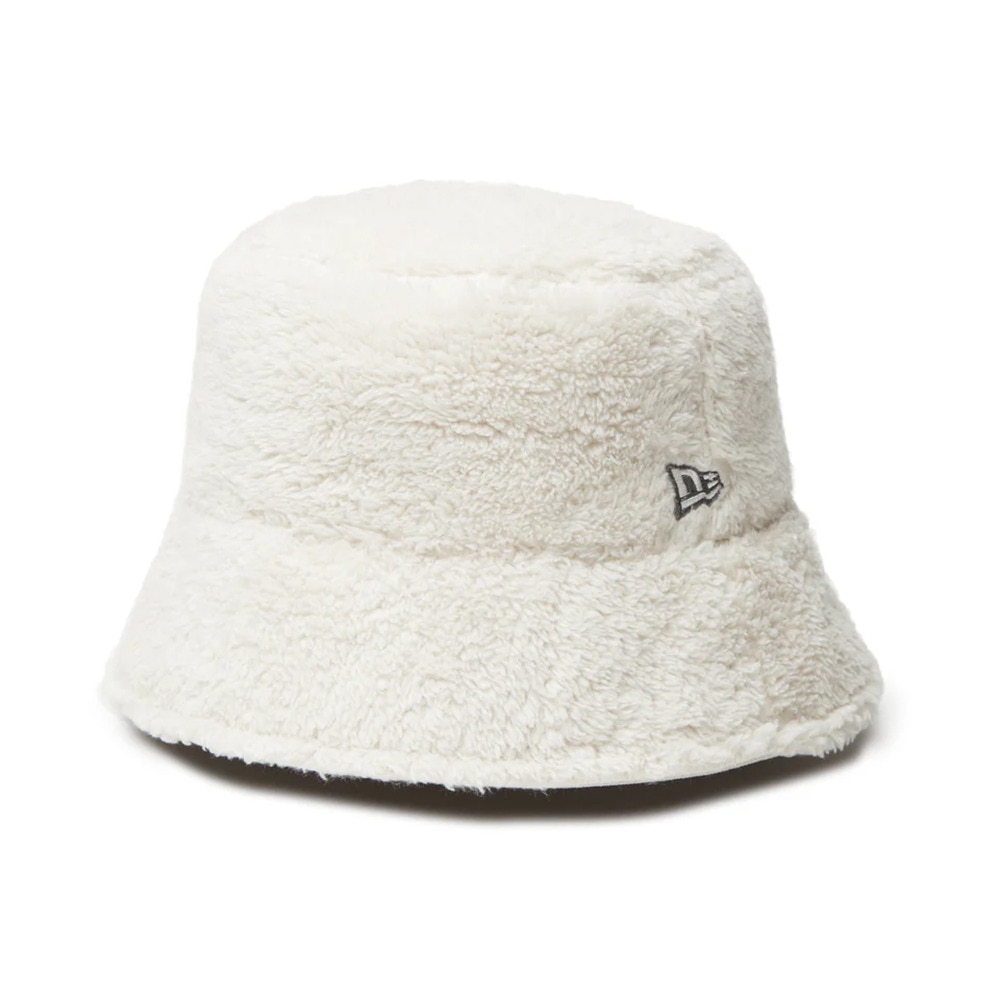 ニューエラ（NEW ERA）（レディース）ゴルフキャップ バケット01 セーラーブリム ミンクフリース 14326195