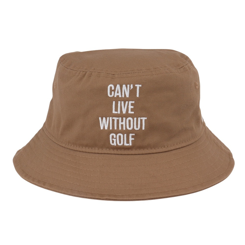 ニューエラ（NEW ERA）（メンズ、レディース）ゴルフ 抗菌 帽子 バケット01 CANT LIVE WITHOUT GOLF 14326248