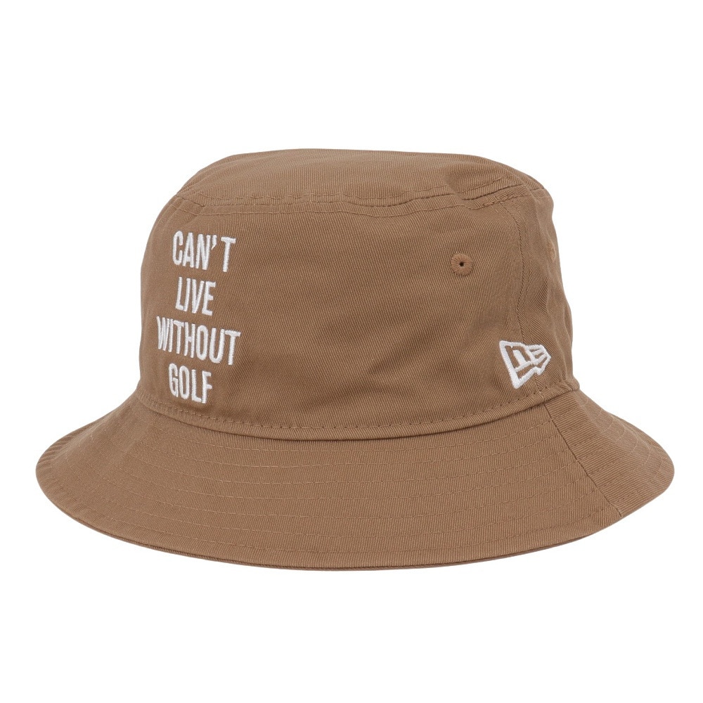 ニューエラ（NEW ERA）（メンズ、レディース）ゴルフ 抗菌 帽子 バケット01 CANT LIVE WITHOUT GOLF 14326248