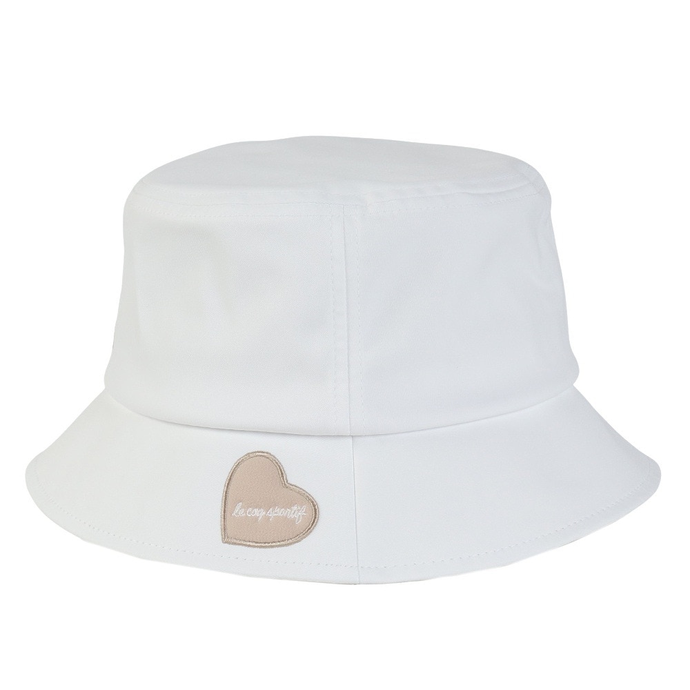 ルコックスポルティフ（lecoqsportif）（レディース）ゴルフ 吸汗速乾 抗菌防臭 シーズンモチーフ柄 ハット LG4FCP73L WH00