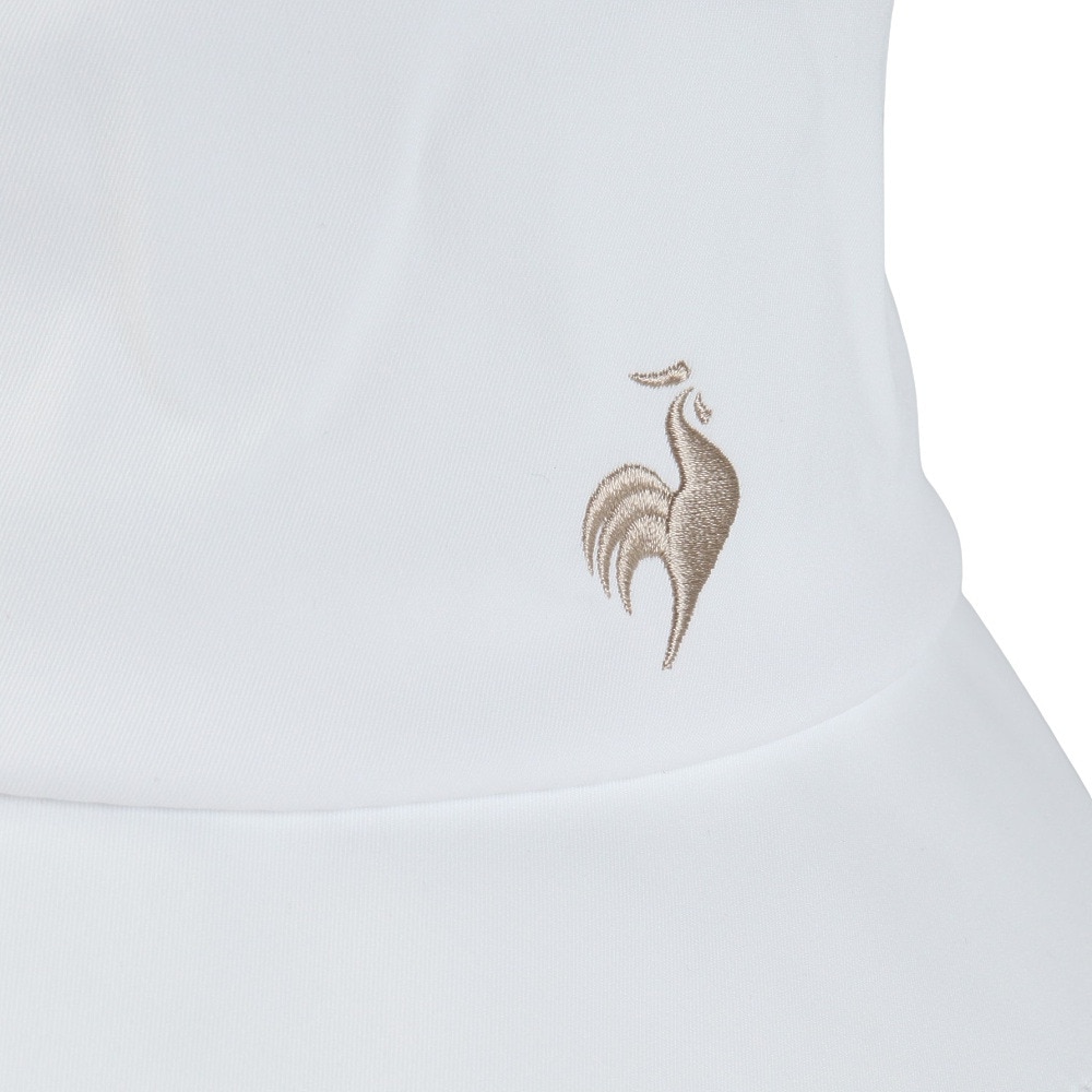 ルコックスポルティフ（lecoqsportif）（レディース）ゴルフ 吸汗速乾 抗菌防臭 シーズンモチーフ柄 ハット LG4FCP73L WH00