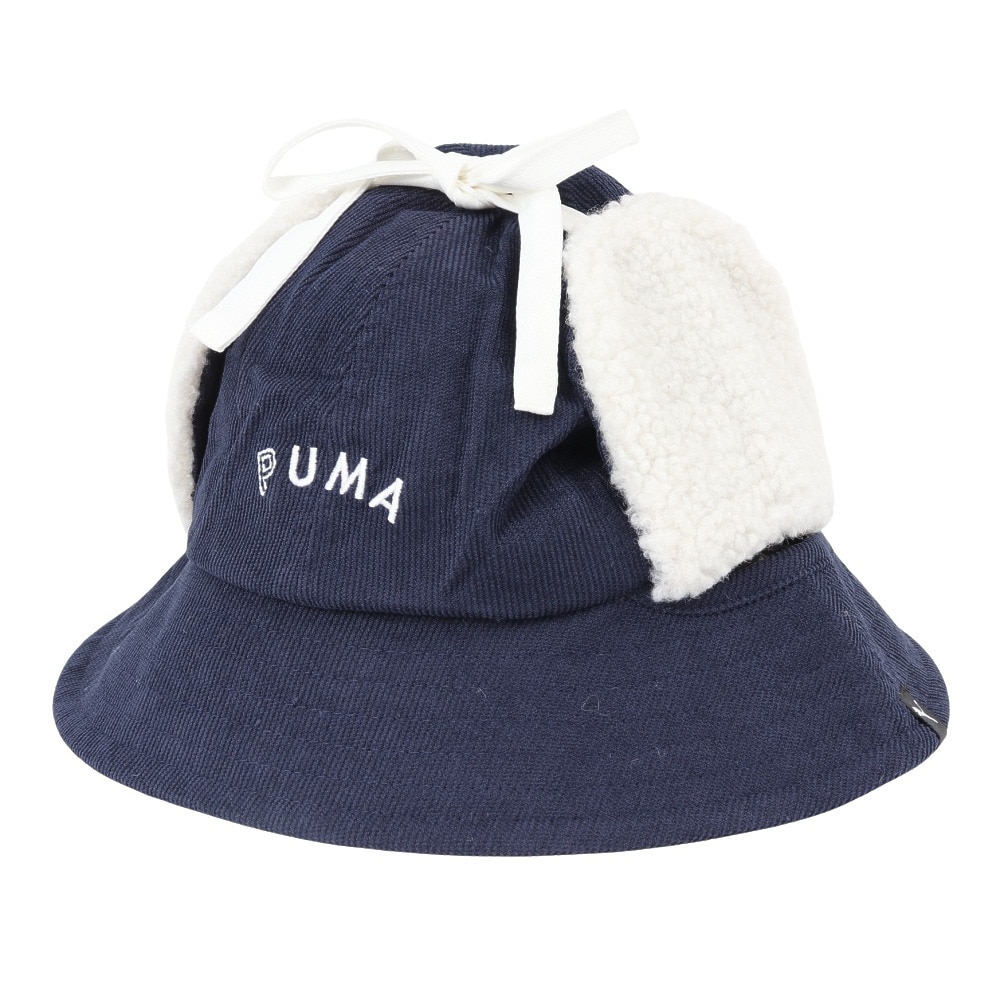 プーマ（PUMA）（レディース）ゴルフ イヤーマフ コーデュロイ ハット 026057-01