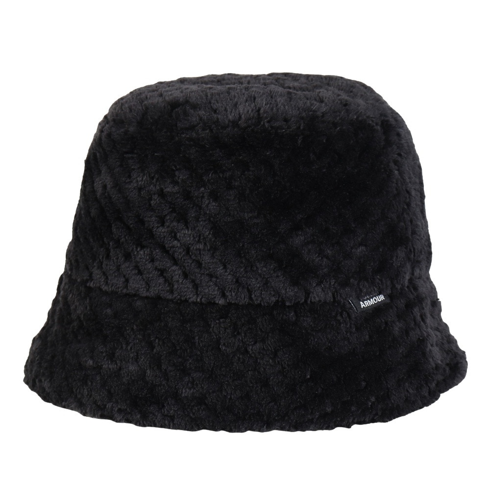 トミーアーマー（Tommy Armour）（レディース）ゴルフ 保温 スクエアニットボアバケットハット TAST24F080005 BLK