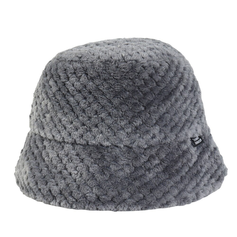 トミーアーマー（Tommy Armour）（レディース）ゴルフ 保温 スクエアニットボアバケットハット TAST24F080005 GRY