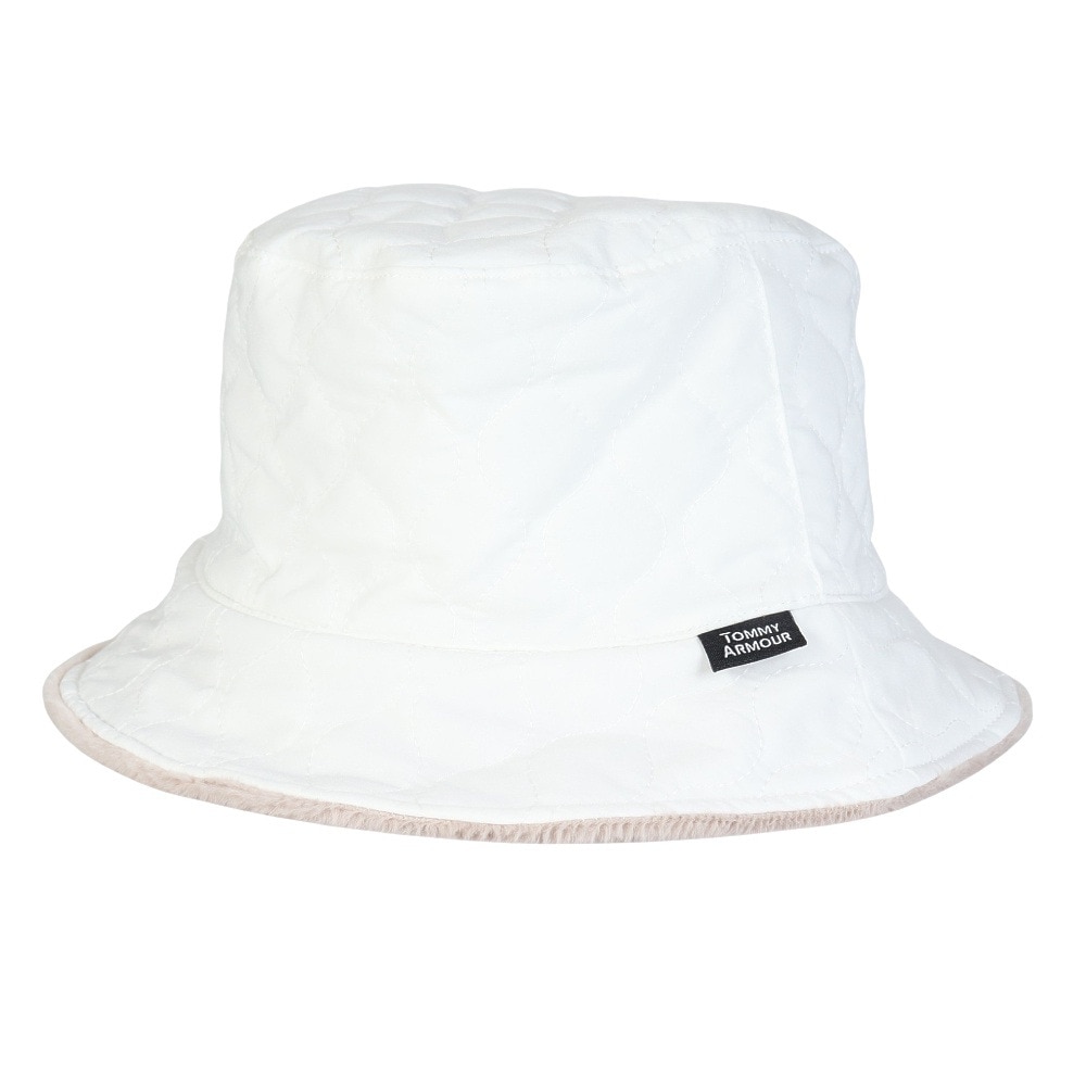 トミーアーマー（Tommy Armour）（レディース）ゴルフ リバーシブルバケットハット TAST24F080006 WHT