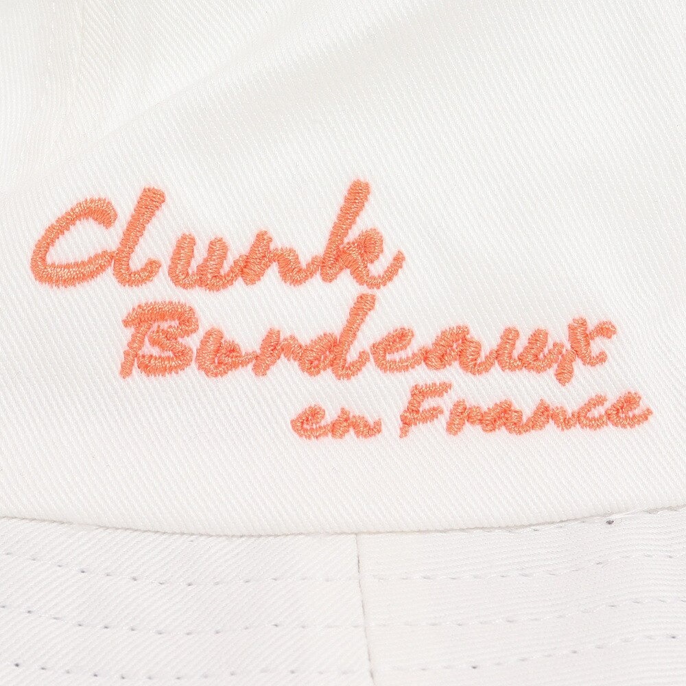 クランク（CLUNK）（レディース）ゴルフ 吸汗 速乾 接触冷感 ポニーテールハット CL5PWB11 WHT