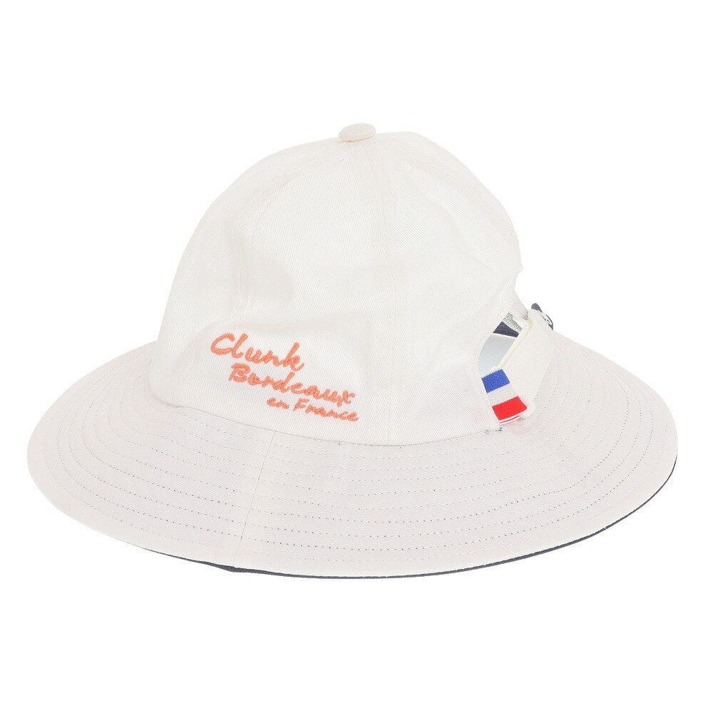 クランク（CLUNK）（レディース）ゴルフ 吸汗 速乾 接触冷感 ポニーテールハット CL5PWB11 WHT