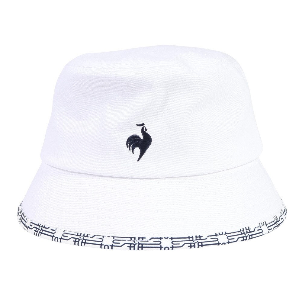 ルコックスポルティフ（lecoqsportif）（レディース）ゴルフ バケットハット LG5SCP71L WH00