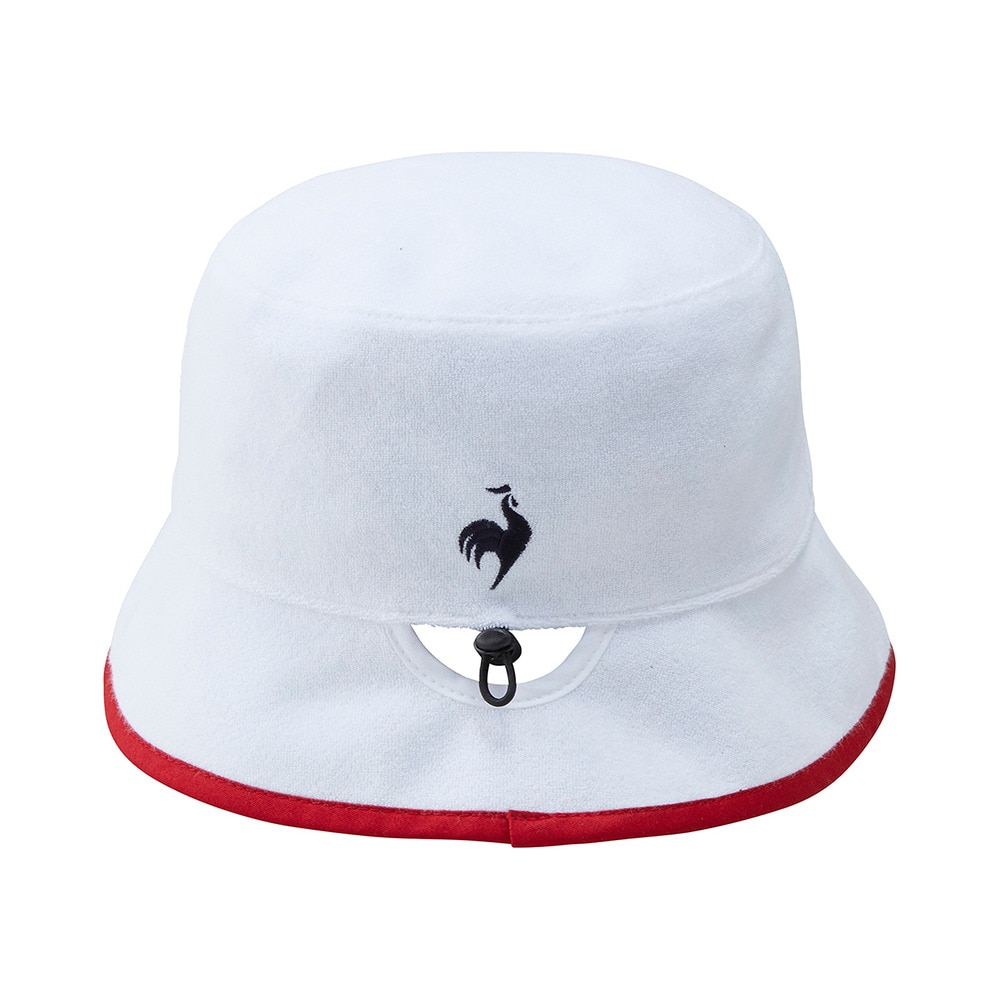 ルコックスポルティフ（lecoqsportif）（レディース）ゴルフ モンドリアン柄 リバーシブルハット LG5SCP72L WH00
