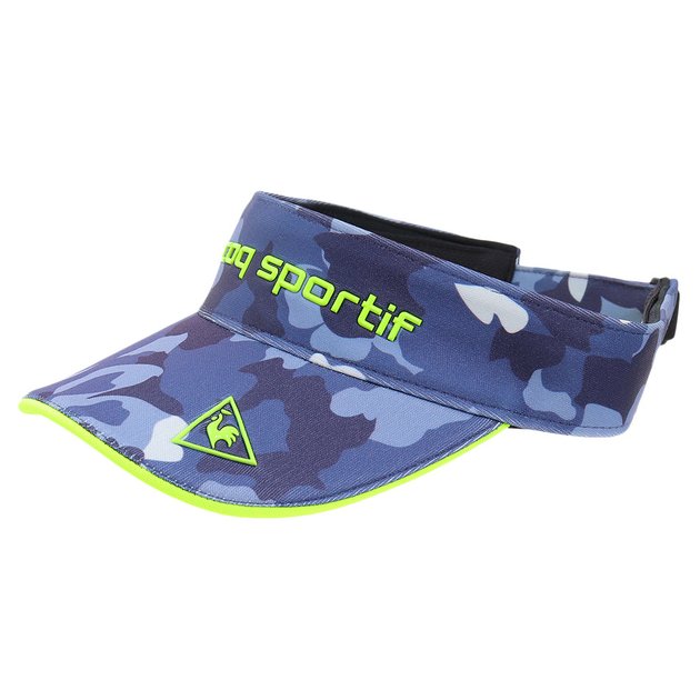 フラワー迷彩ptバイザー Qgcojc55 Bl00 ルコック スポルティフ ヴィクトリアゴルフ