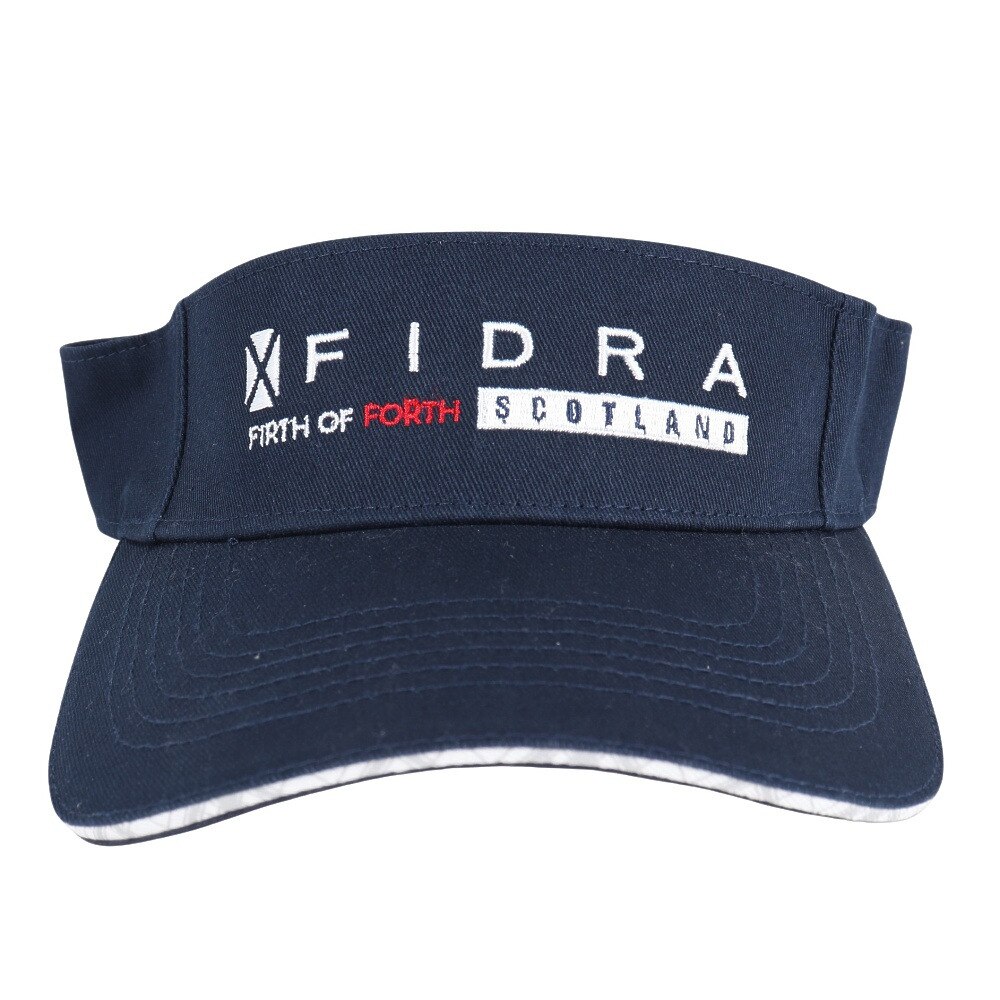 フィドラ（FIDRA）（レディース）ゴルフ ツイルバイザー FD5KWD12 NVY