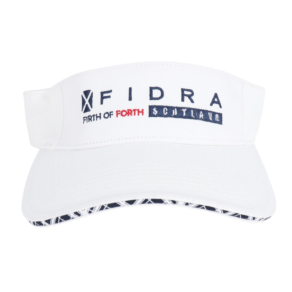 フィドラ（FIDRA）（レディース）ゴルフ ツイルバイザー FD5KWD12 WHT