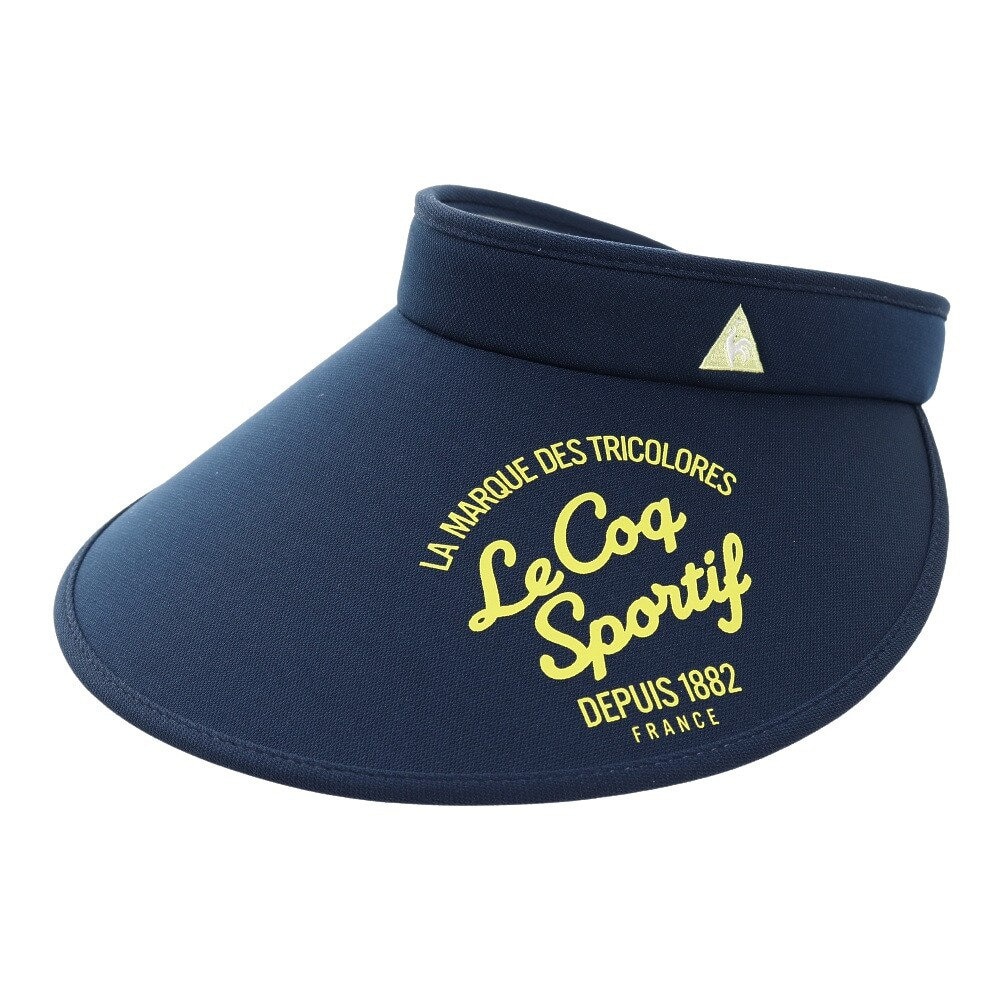 le coq sportif golf　レディースサンバイザー Fスカイブルー