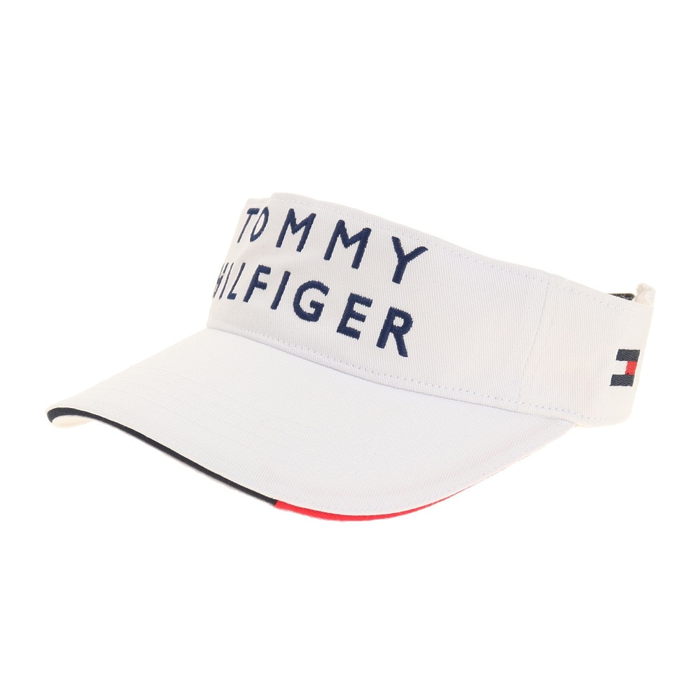 トミー ヒルフィガー ゴルフ（TOMMY HILFIGER GOLF）（レディース）ゴルフ バイザー レディース THMB225F-WHT