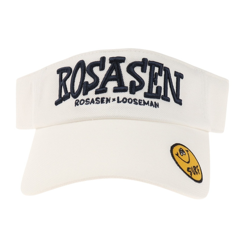 ROSASEN（レディース）ゴルフ ルーズマンコラボエコポンチバイザー 046-56364-005