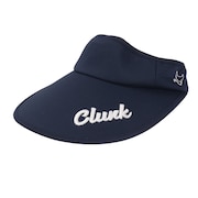 クランク（CLUNK）（レディース）ゴルフ UVカットワイドバイザー CL5MWD11 NVY