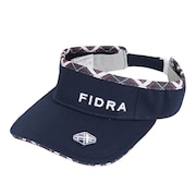 フィドラ（FIDRA）（レディース）ゴルフ ツイルバイザー FD5MWD11 NVY